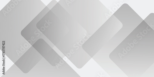 Abstract Geometric Gray Background With Overlapping Diamond Shapes And Soft Gradient eps10