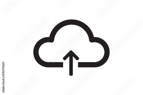 Upload Icon Vector Illustration