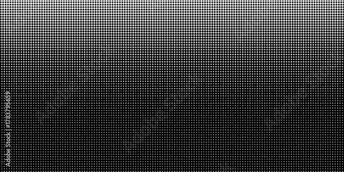 Black polka dots seamless pattern on white background. Halftone minimalist abstract wall in diagonal lines.vector