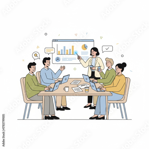 Group of People Having Discussion Around a Table