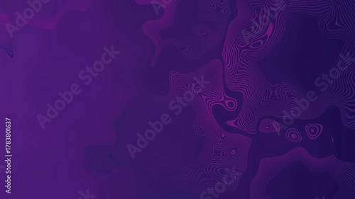 Purple abstract liquid animated wavy line pattern background
