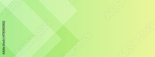 Banner background green and yellow gradations colorful slash shape.modern background