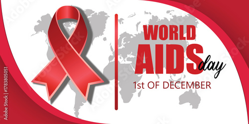 World AIDS Day Red Ribbon Awareness Campaign