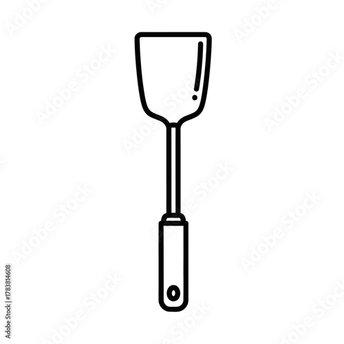Kitchen Utensil Spatula for Cooking and Food Preparation.