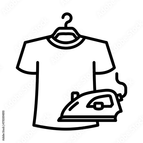 Dry Cleaning Icon