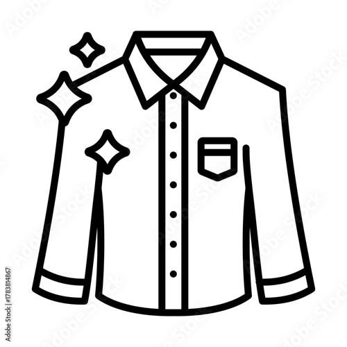 Clean Shirt Icon