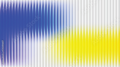 Gradient Vertical Line Background in Yellow and Blue Dynamic Abstract Design for Modern Art Compositions
