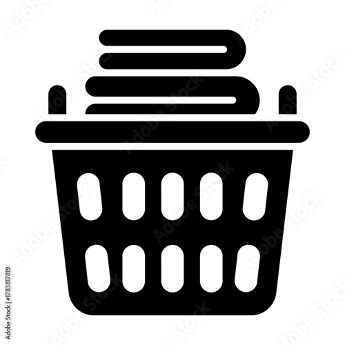 Laundry Basket Icon