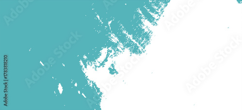 Abstract Grunge Brush Texture Background in Blue and White