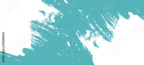 Abstract Grunge Brush Texture Background in Blue and White