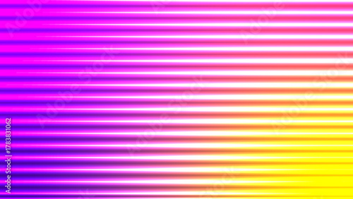 Vibrant abstract neon lines background with smooth transitions