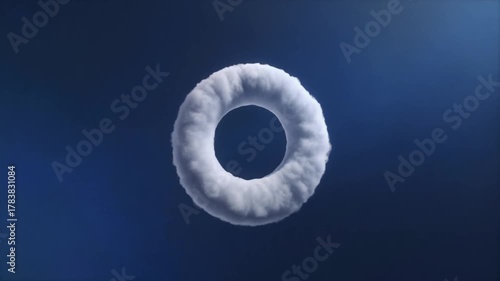 Seamless Cloud Ring Fly-Through Loop