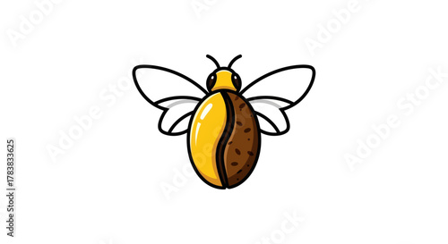Coffee Bean Bee - A Unique Blend of Nature and Caffeine.