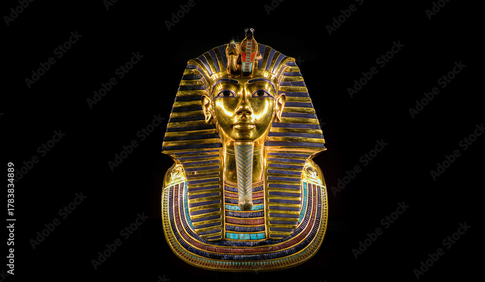 Αυτοκόλλητο Tutankhamun's golden burial mask