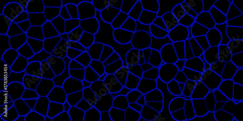 Fototapeta Naklejka Na Ścianę i Meble -  abstract blue background with lines