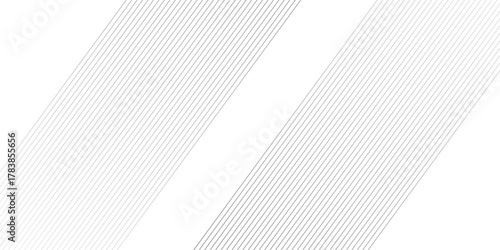Abstract diagonal stripe oblique, slanting lines gradient abstract art modern geometric vector pattern background. black and white ribbed striped diagonal line pattern as gradient fabric texture. 