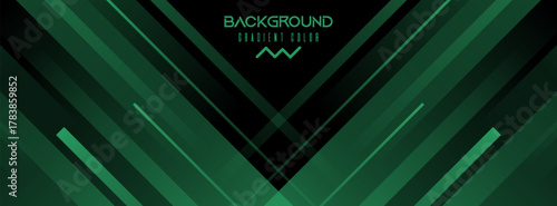 Dark green gradations abstract background colorful.simple design. modern trendy design