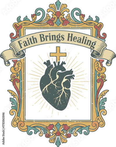 Faith Brings Healing T shirt