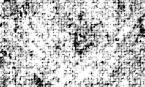 Abstract grunge background with random pixel noise. Dark VHS retro screen with flickering.