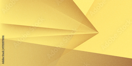 Brown mustard orange gold golden yellow beige white abstract background. Geometric shape. Line stripe corner triangle. Color gradient. Noise grain. Premium. Design. Eps10