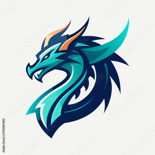 dragon tattoo vector