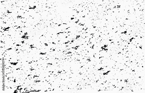 Grunge texture vector design with abstract patterns and uneven black markings creating a rough appearance on a white background for artistic projects