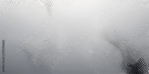 Silver metal background texture with dew drops on a spider web design pattern