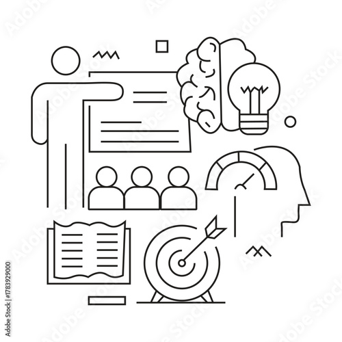 Business training concept