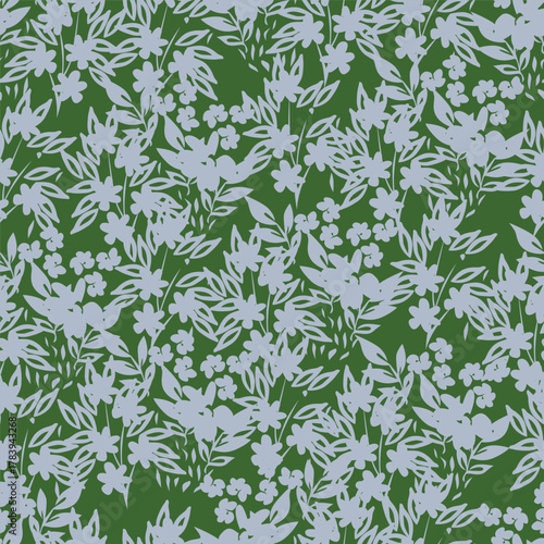 Wallpaper Mural seamless floral pattern Torontodigital.ca