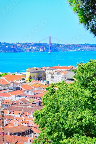 view of the sea and city