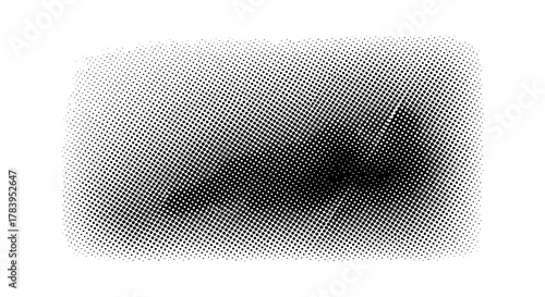 Dynamic halftone pattern texture for modern designs, adding depth and dimension with a scalable vector graphic effect for visual impact