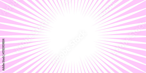 sunburst rays radiating outward from the center. Sunbeam light flash boom Sunrise glow burst. Vintage beam sunburst texture Classic vintage sun rays pattern. Sunset light retro design illustration.
