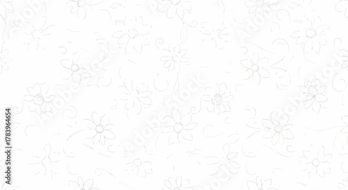 Elegant floral pattern for a modern, minimalist design, perfect for backgrounds, textiles, or digital paper, bringing a touch of nature to any project