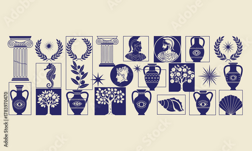 Elegant Decorative Vector Elements Classic Designs for Art and Aesthetic Purposes