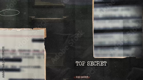 TOP SECRET Document Animation