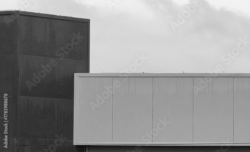 Color Dialogue Beneath the Clouds. Monochrome Hues.