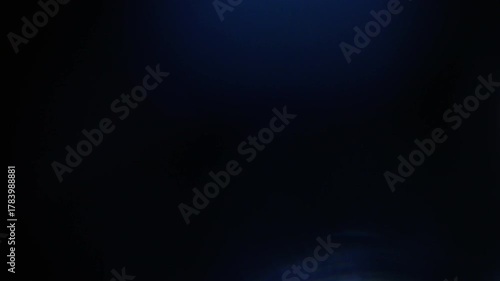 4k Beautiful optical lens flare effect on black blackground