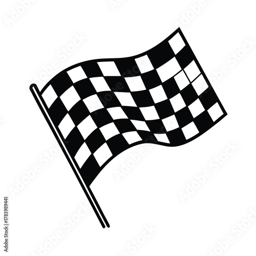 checkered racing flag