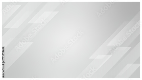 斜めラインの幾何学的なグラデーション背景 (ビジネス・テクノロジー) グレー
