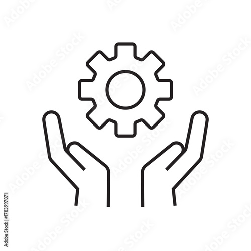 configuration. settings. configuration icons. repair. black and white icons. on a white background. vector. settings. fix the problem. find a solution. repair wizard.