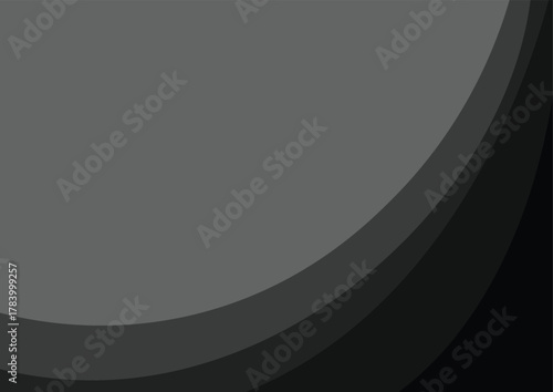 Abstract gray gradient background, featuring smooth curves and a sense of depth, perfect for modern designs and presentations, creating a neutral and professional aesthetic