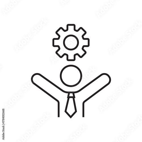 configuration. settings. configuration icons. repair. black and white icons. on a white background. vector. settings. fix the problem. find a solution. repair wizard.