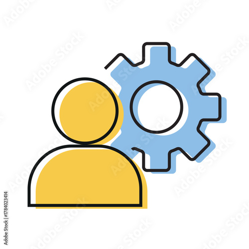 configuration. settings. configuration icons. repair. black and white icons. on a white background. vector. settings. fix the problem. find a solution. repair wizard.	