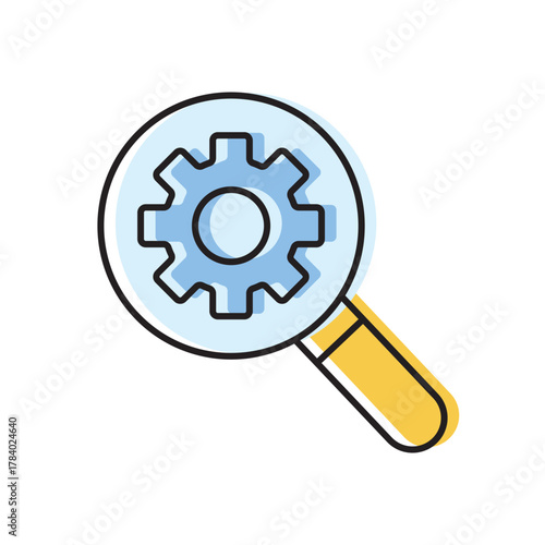 configuration. settings. configuration icons. repair. black and white icons. on a white background. vector. settings. fix the problem. find a solution. repair wizard.	