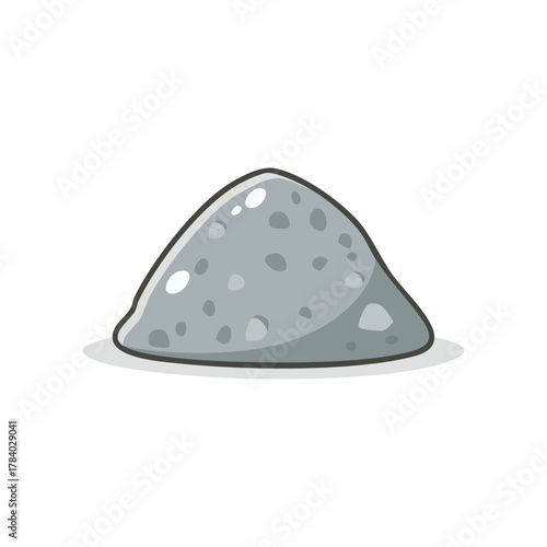 A Pile of Gravel with a Touch of Nature 