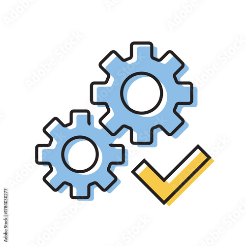 configuration. settings. configuration icons. repair. black and white icons. on a white background. vector. settings. fix the problem. find a solution. repair wizard.	