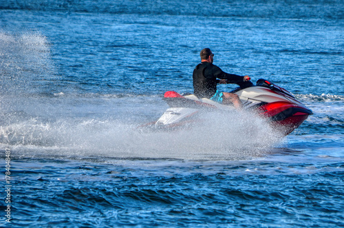 jet ski action