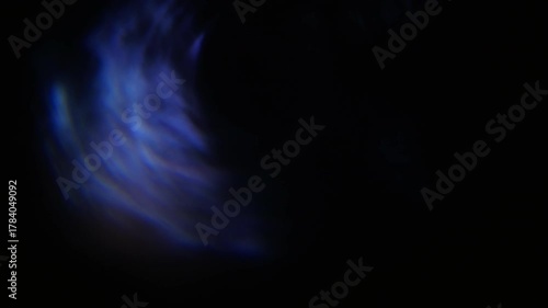 4K Lens flare and bokeh overlay on black background, abstract elegant light effects, transition overlay, high-quality organic footage lightleak, leak, Lens Flare Leak Burst Warm Film Transition Effect