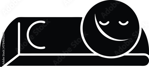 Calm Sleep Vector Icon