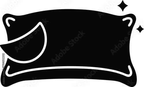 Dream Pillow Vector Icon